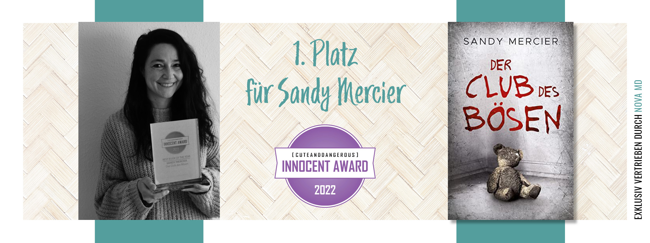 Sandy Mercier gewinnt den 1. Platz des Innocent Award 2022