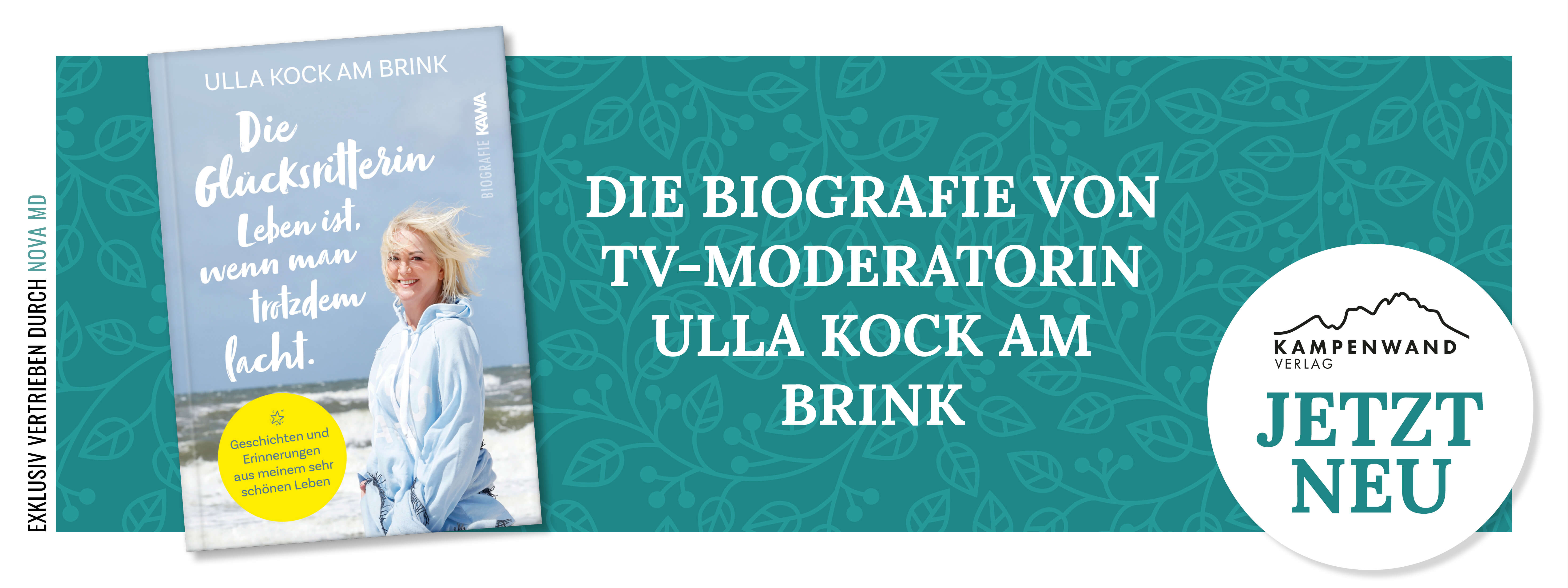 Die Biografie von Ulla Kock am Brink erschienen im Kampenwand Verlag