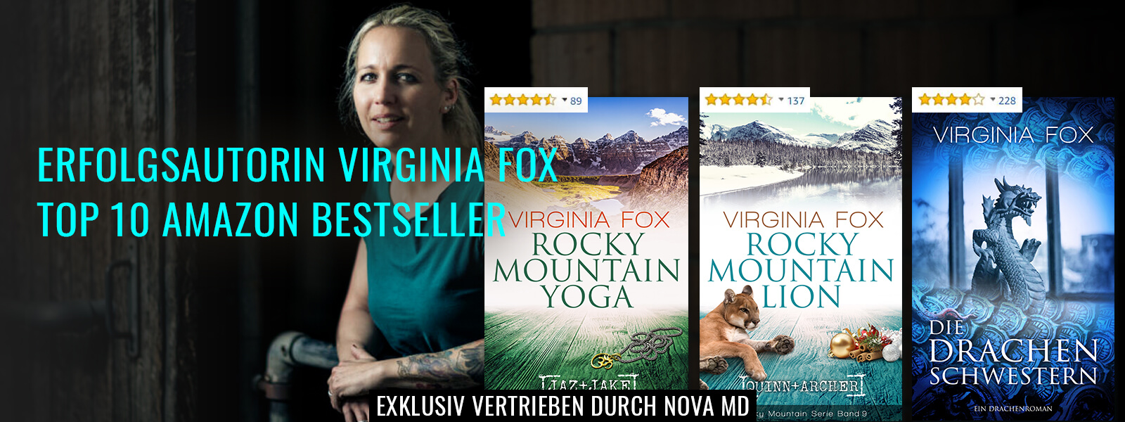 Bestseller-Autorin Virginia Fox