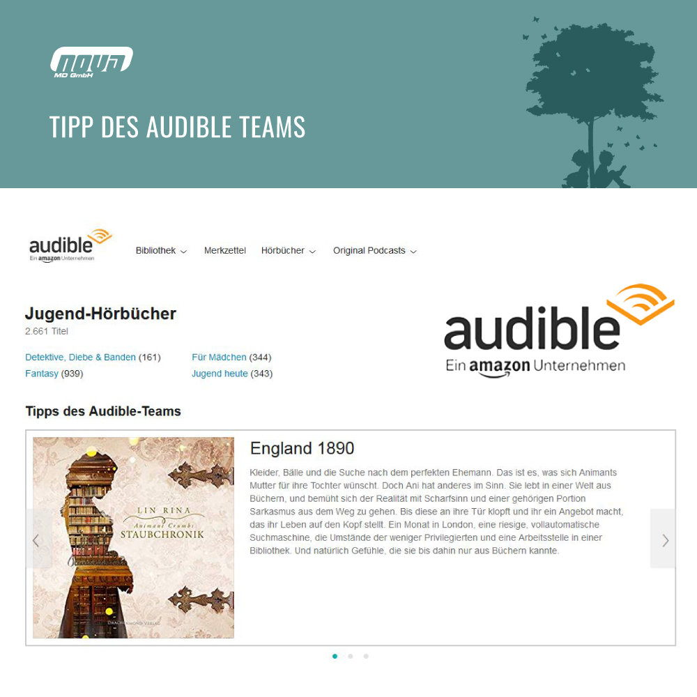 Tip from the Audible Team: Animant Crumbs Staubchronik