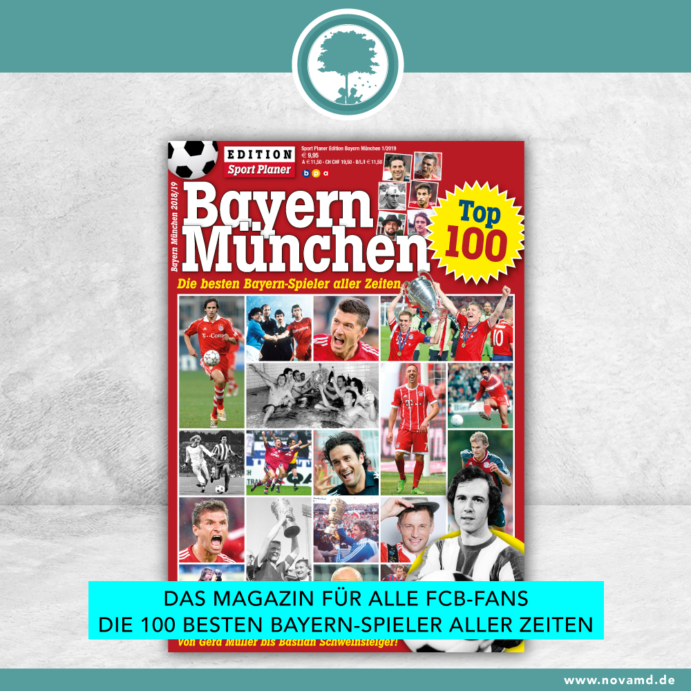 Die besten 100 Bayern-Spieler aller Zeiten - jetzt im Handel!