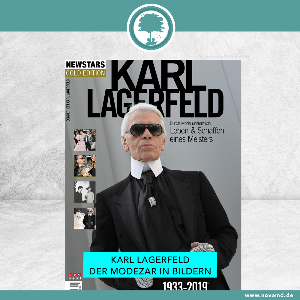 Magazin "News Stars Gold Edition Karl Lagerfeld - Durch Mode unsterblich: Leben & Schaffen eines Meisters"