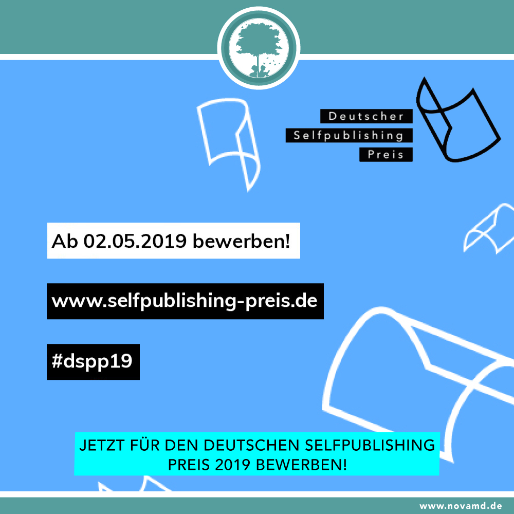 Jetzt für den Deutschen Selfpublishing-Preis 2019 bewerben